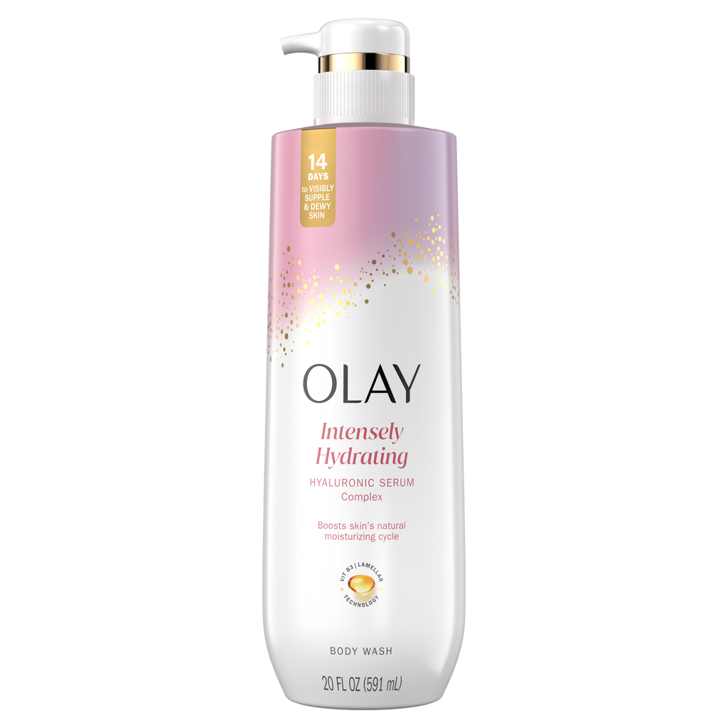 Olay Intensely Hydrating Body Wash with Hyaluronic Serum Complex