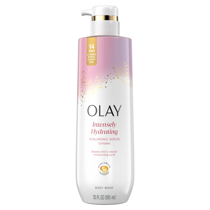 Olay Intensely Hydrating Body Wash with Hyaluronic Serum Complex