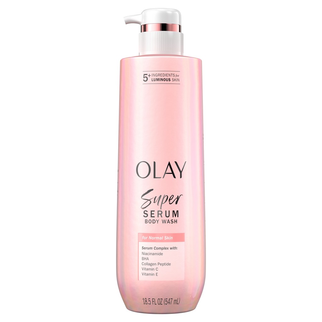 Olay Super Serum Body Wash, Normal Skin