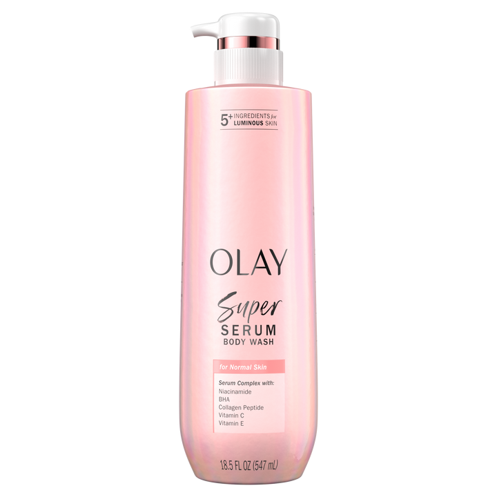 Olay Super Serum Body Wash, Normal Skin