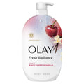 Olay Fresh Radiance Body Wash with Essence of Black Cherry and Vanilla, Vitamin B3 and Antioxidant Blend 35oz
