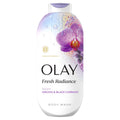 Olay Fresh Radiance Body Wash with Essence of Orchid and Black Currant, Vitamin B3 and Antioxidant Blend 22oz