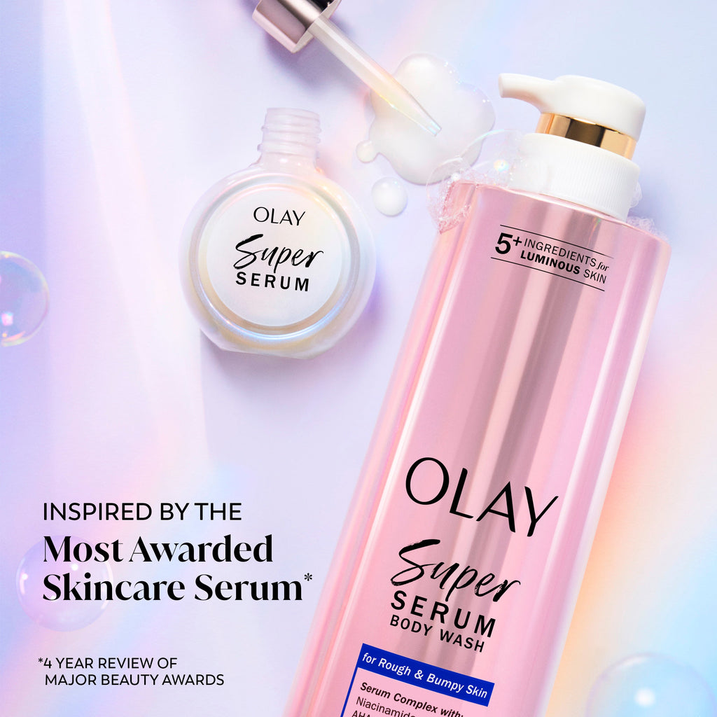 Olay Super Serum Body Wash for Rough & Bumpy Skin