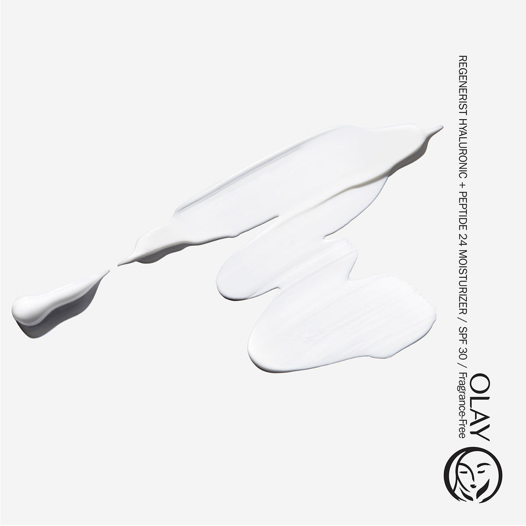 Olay Hyaluronic Hydrating Facial Moisturizer with Sunscreen SPF 30