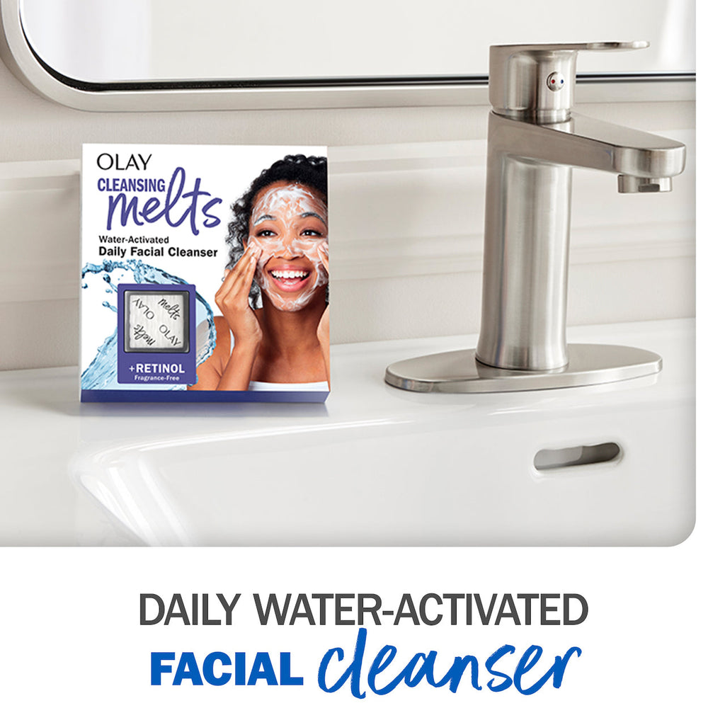 Olay Cleansing Melts + Retinol | 32 Count
