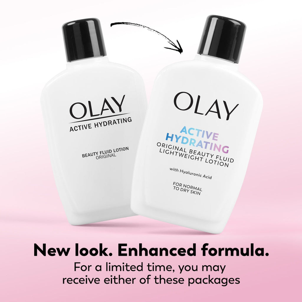 Olay Active Hydrating Beauty Moisturizing Lightweight Lotion for All Ages 6oz