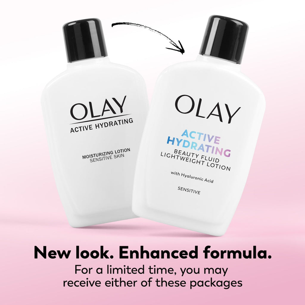 Olay Active Hydrating Beauty Moisturizing Lotion for Sensitive Skin