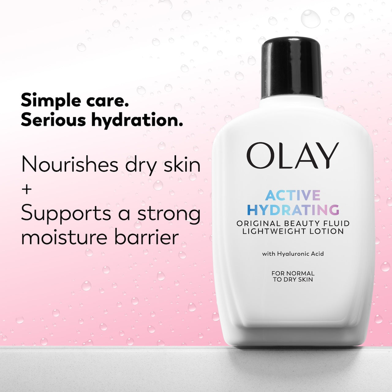 Olay Active Hydrating Beauty Moisturizing Lightweight Lotion for All Ages 6oz