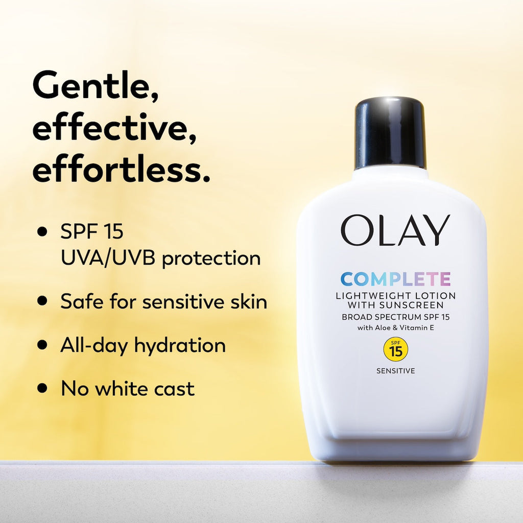 Complete Lotion Moisturizer Sensitive SPF 15 4oz