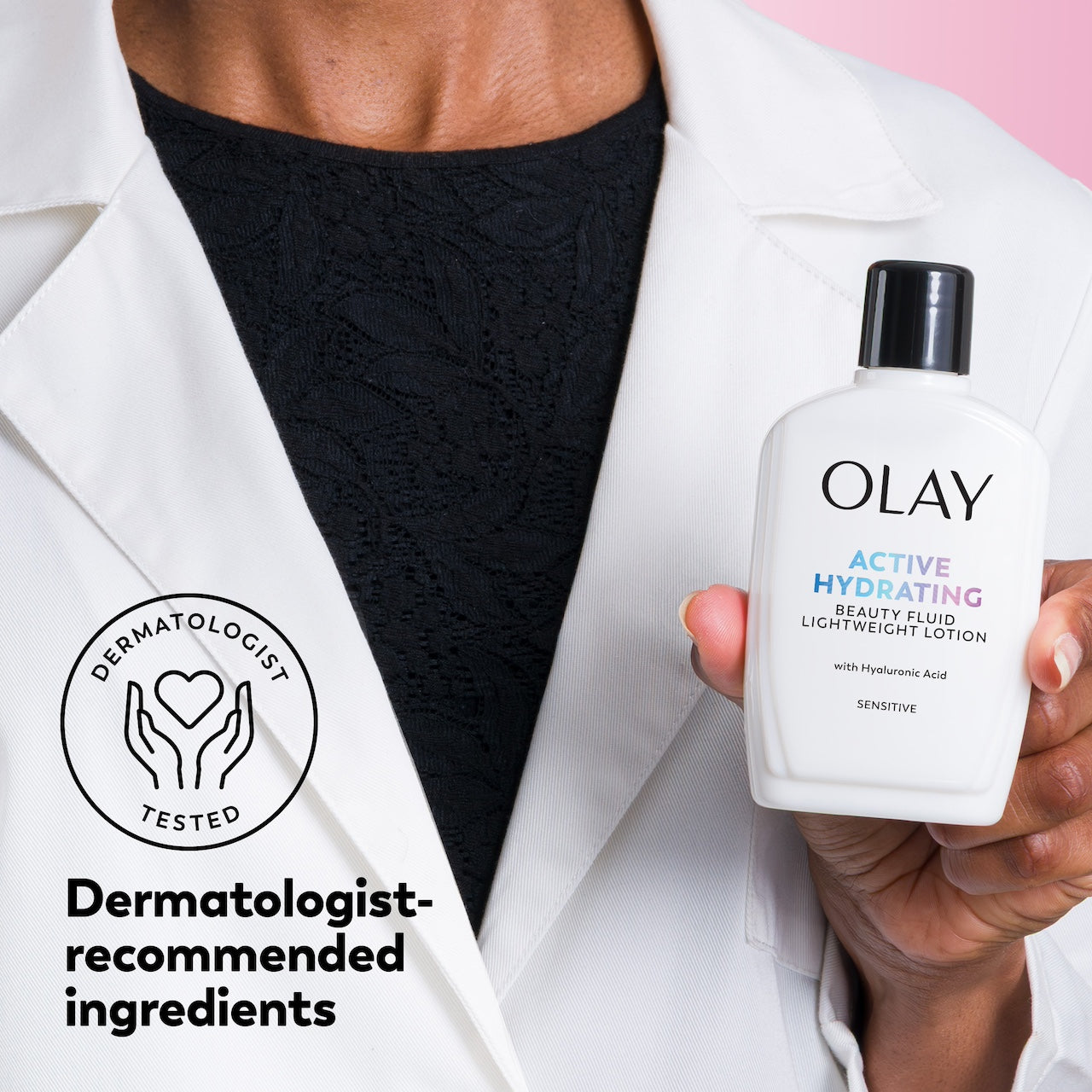 Olay Active Hydrating Beauty Moisturizing Lotion for Sensitive Skin