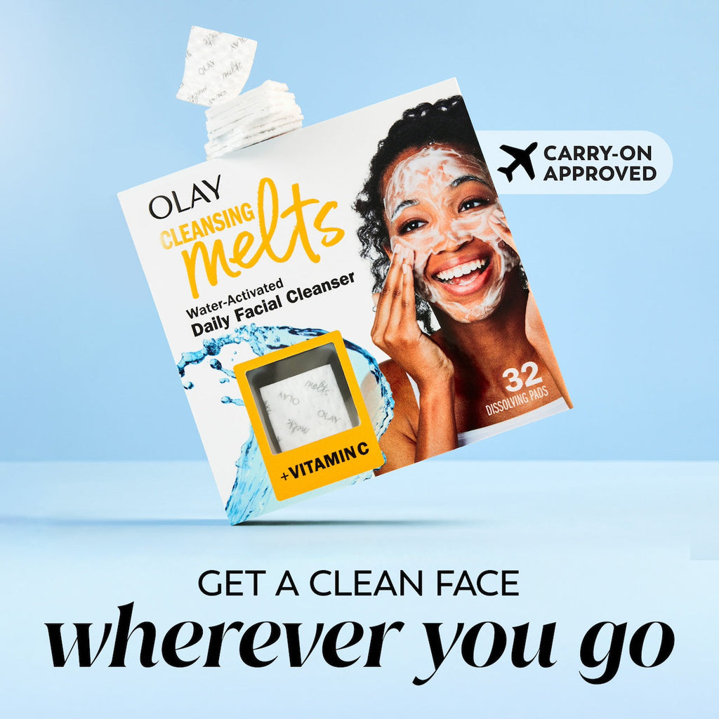 Olay Cleansing Melts + Vitamin C | 32 Count