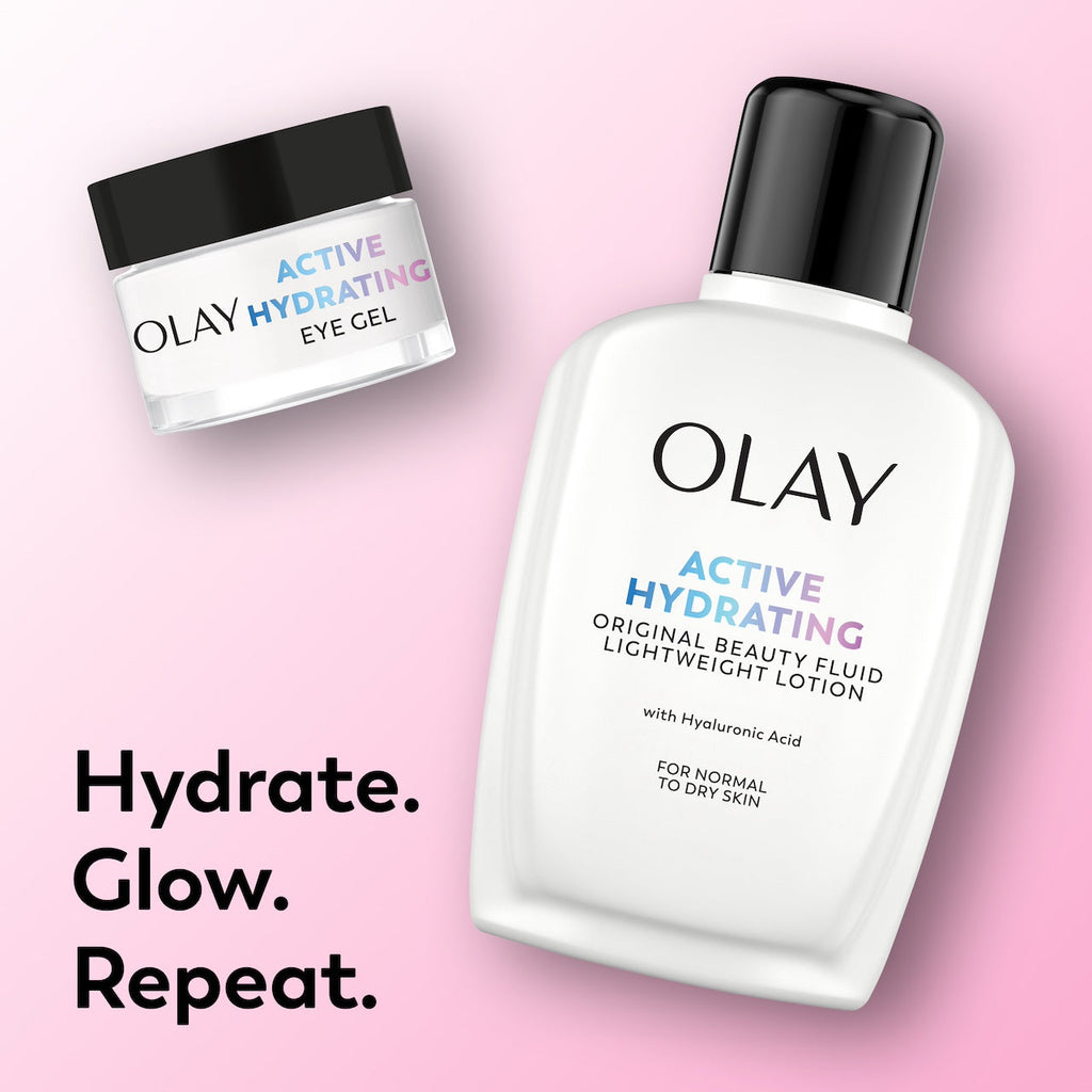 Olay Active Hydrating Beauty Moisturizing Lightweight Lotion for All Ages 4oz