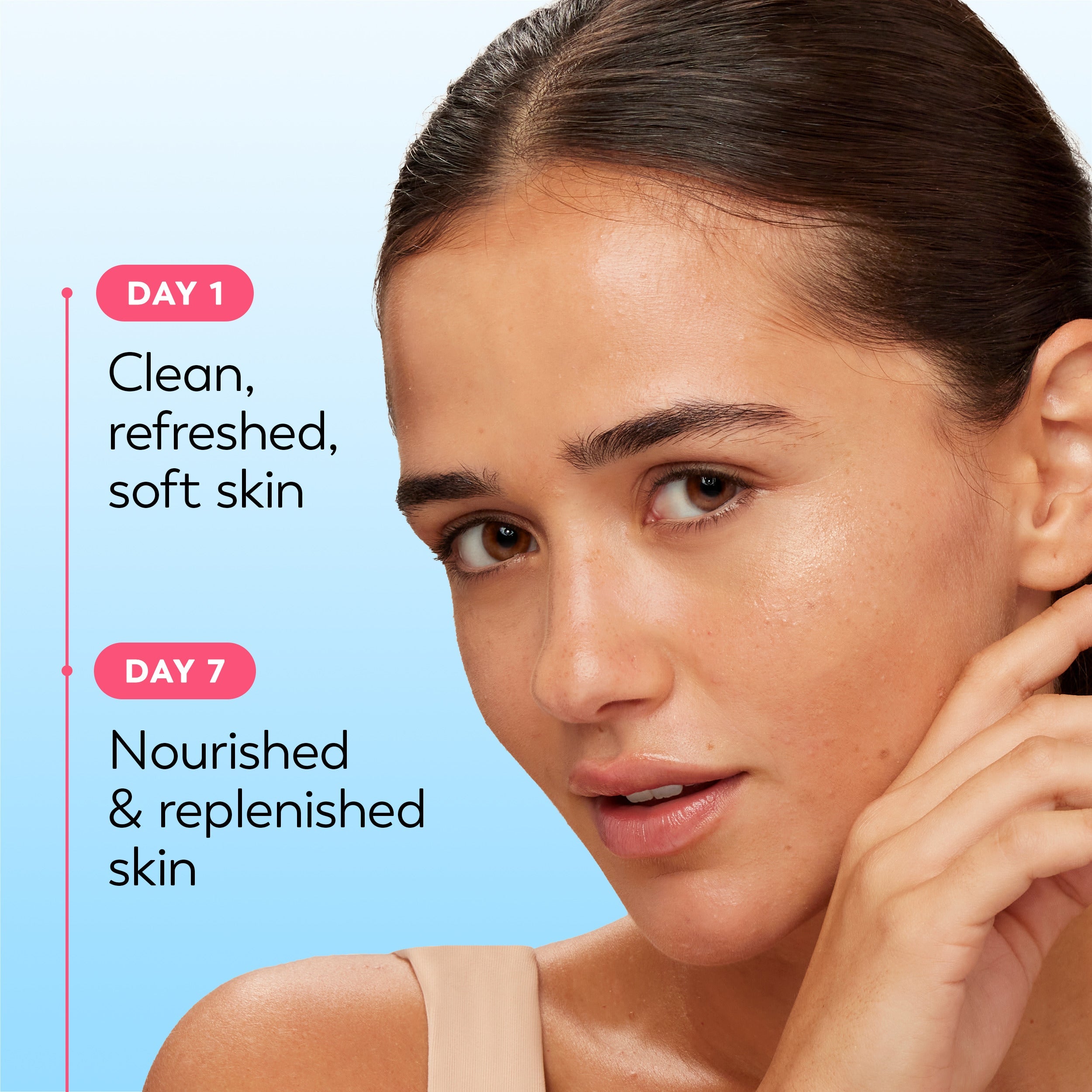 Daily Facials Cleansing Cloths Daily Hydrating Clean 66 Count