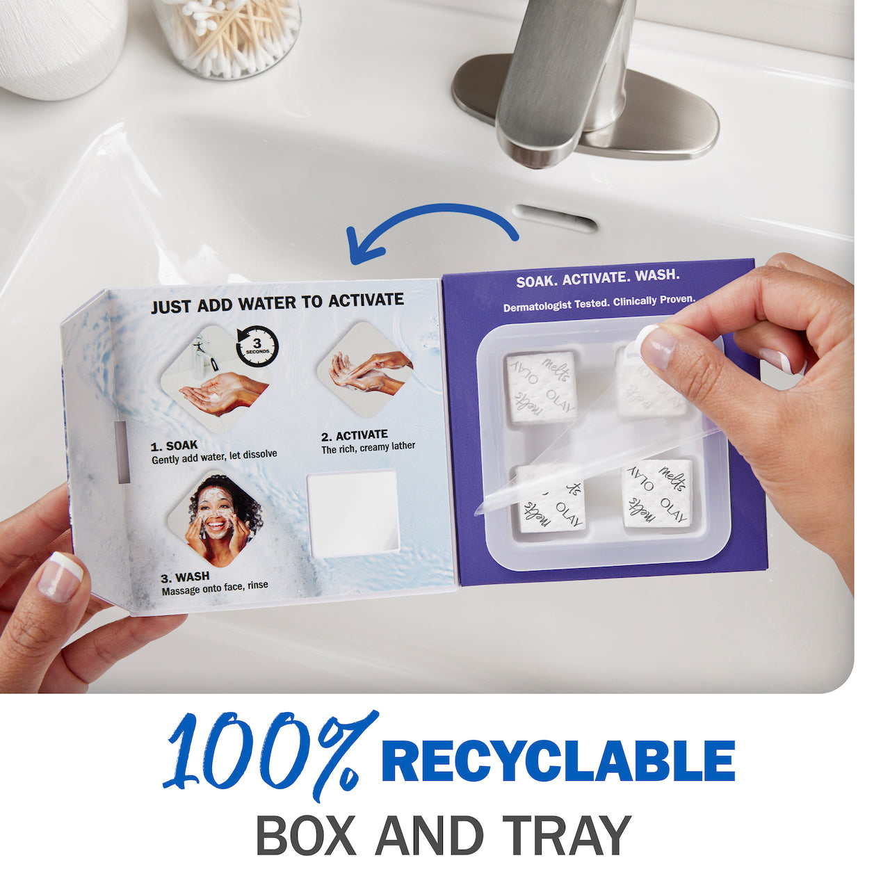 Olay Cleansing Melts + Retinol | 32 Count