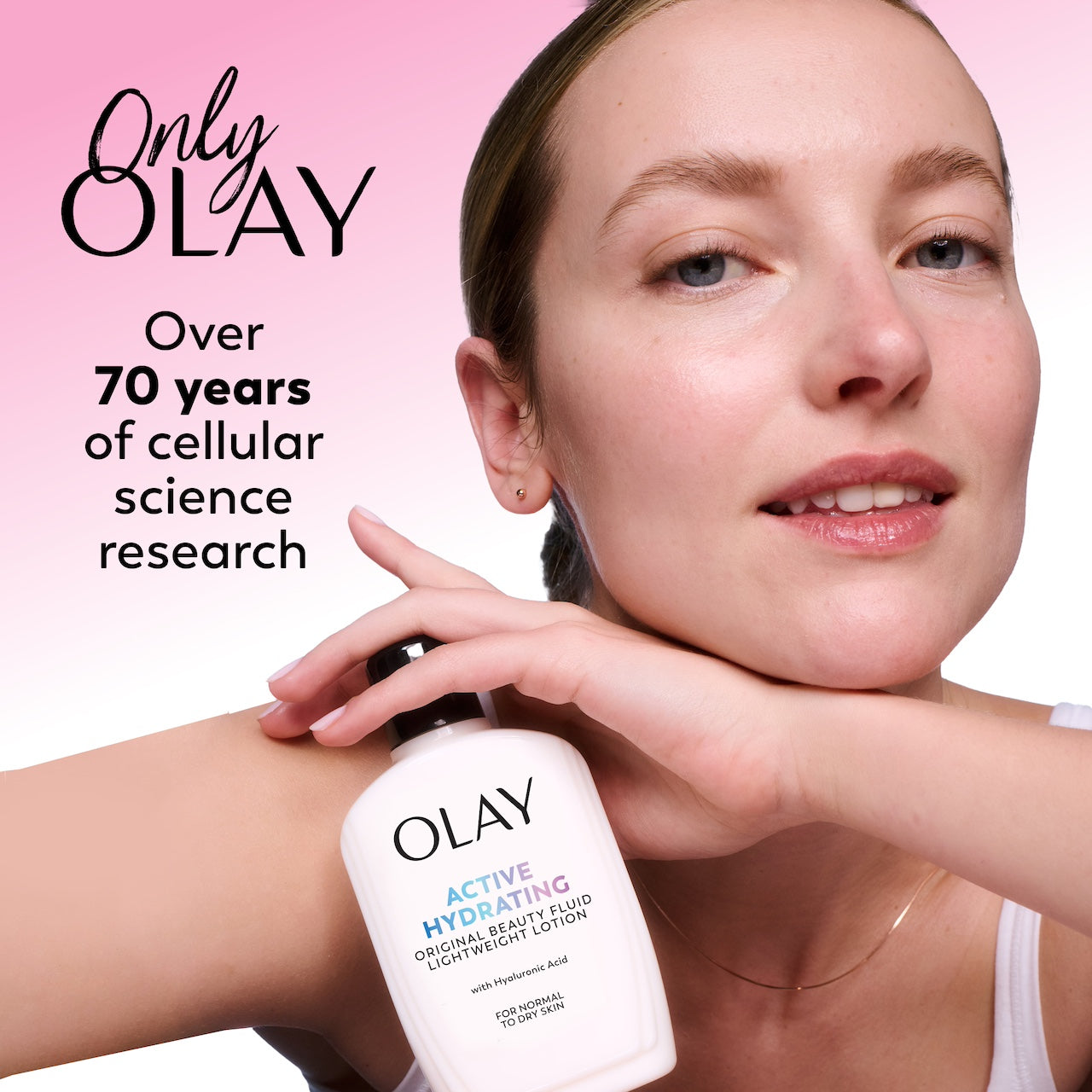Olay Active Hydrating Beauty Moisturizing Lightweight Lotion for All Ages 6oz