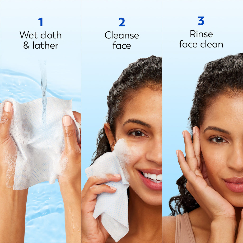 Daily Facials | Cleansing Cloths | Deeply Purifying Clean, 66 Ct