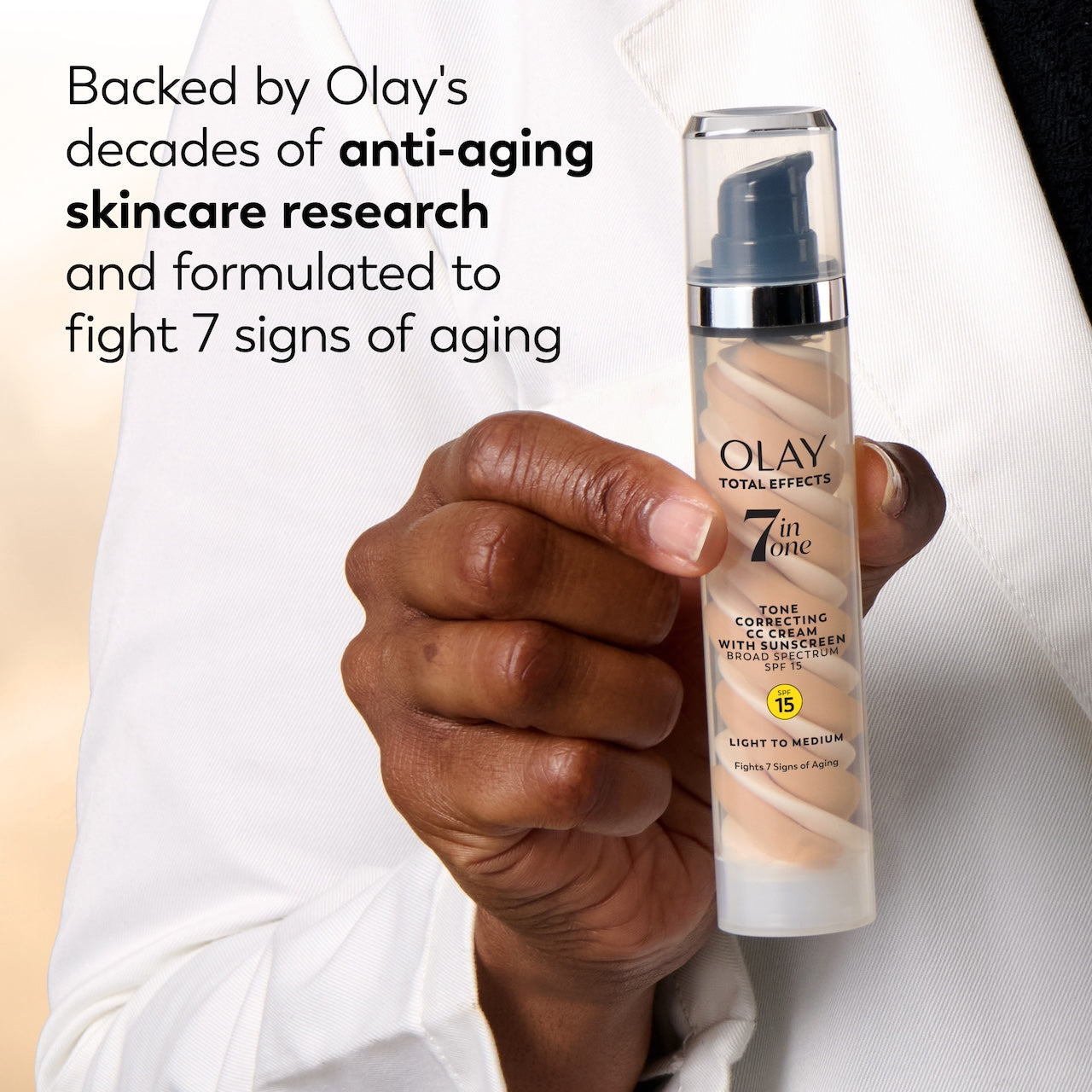 Total Effects 7 In One CC Tone Correcting Moisturizer SPF 15