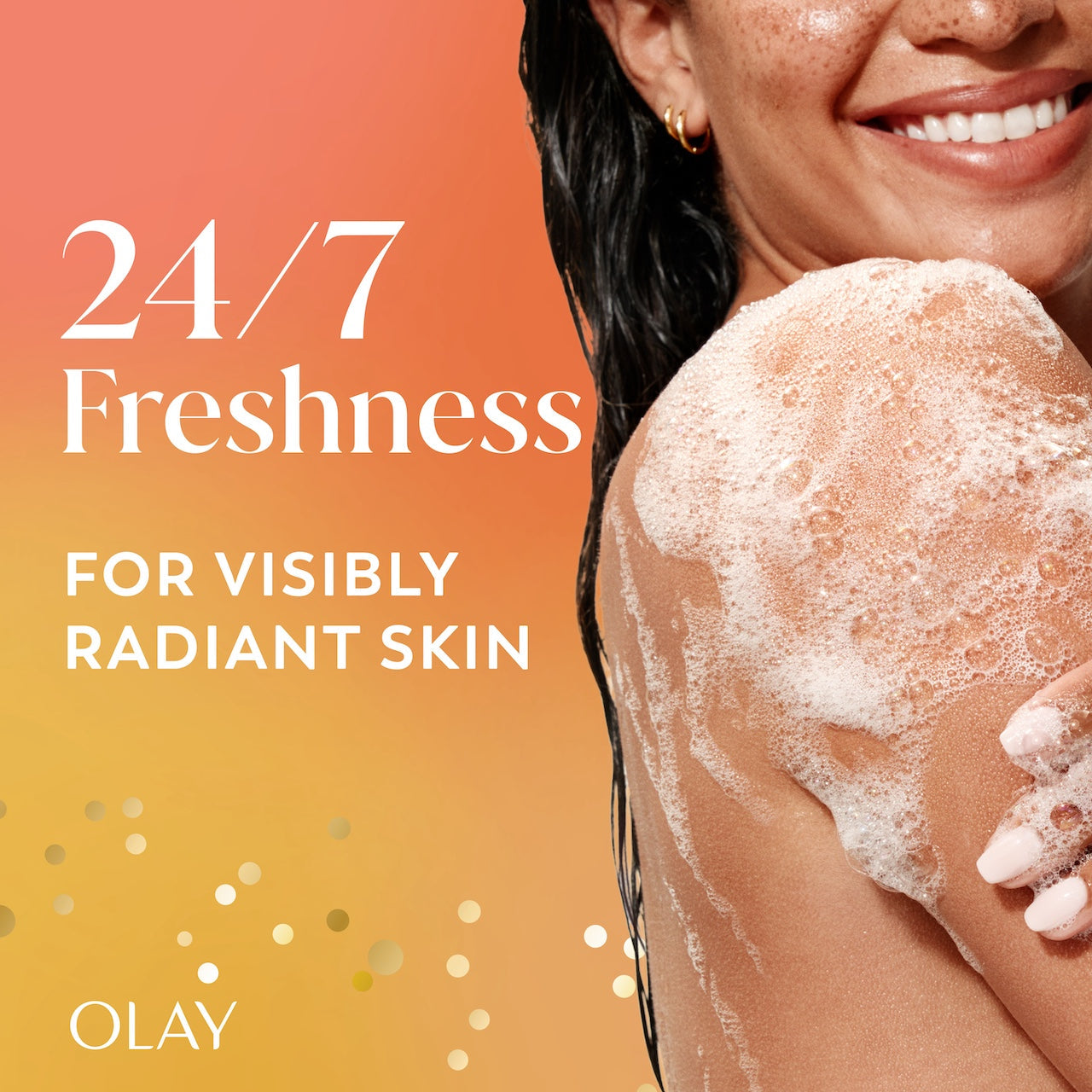 Olay Mango Tango Body Wash with Notes of Mango and Hibiscus, Vitamin B3 and Antioxidant Blend