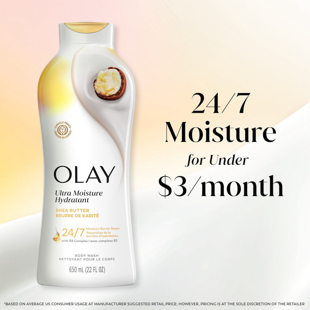 Ultra Moisture Body Wash Shea Butter