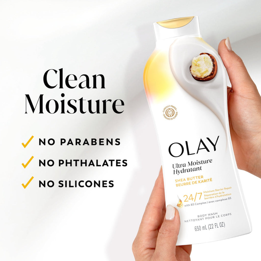 Ultra Moisture Body Wash Shea Butter